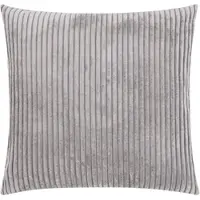 TRAUMSCHLAF Dekokissenhülle Shara 60x60 cm | grau - grau