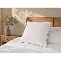 Vente-unique Kopfkissen Auxence Weiß 65 cm