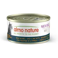 Almo Nature HFC Mousse Makrele mit Huhn Katzen-Nassfutter (70 g)