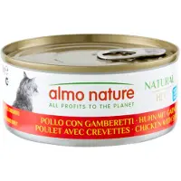 Almo Nature HFC Natural Huhn mit Garnelen Katzen-Nassfutter (150 g)