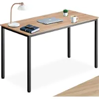 TecTake - Schreibtisch "Vanport" Industrie hellbraun - 120 x 60 x 75,5 cm - 404420