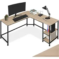 TecTake Schreibtisch Hamilton 138 x 138 x 75,5 cm