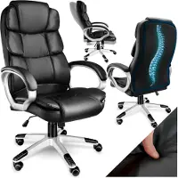 TecTake Bürostuhl Jonas ergonomische Form