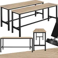 TecTake 2 Sitzbänke Fairfield