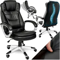 TecTake Bürostuhl Zulu ergonomische Form