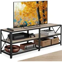 TecTake TV-Regal Chicago 141 x 41,5 x 50,5 cm