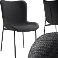 TecTake Polsterstuhl Tessa ergonomische Form mit hoher Rückenlehne 54 x 62 x 90 cm