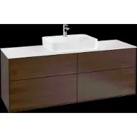 Villeroy & Boch V&B Waschtischunterschrank FINION 1600x603x501 Abdpl wh/Wln Ve