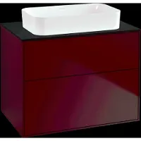 Villeroy & Boch V&B Waschtischunterschrank Wandbeleuchtung Finion 80x60,3x50,1mm, Gl. bla Matt, Peony Matt
