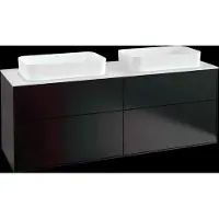 Villeroy & Boch V&B Waschtischunterschrank FINION 1600x603x501 Abdpl wh/bl ma