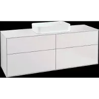 Villeroy & Boch V&B Waschtischunterschrank FINION 1600x603x501 Abdpl wh/wh ma