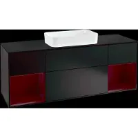 Villeroy & Boch V&B Waschtischunterschrank FINION 1600x603x501 Abdpl bl Reg Peony/bl ma