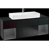 Villeroy & Boch V&B Waschtischunterschrank FINION 1600x603x501 Abdpl bl Reg anth ma/bl ma