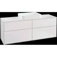 Villeroy & Boch V&B Waschtischunterschrank FINION 1600x603x501mm Apl. Gl wh ma wh ma lacq.