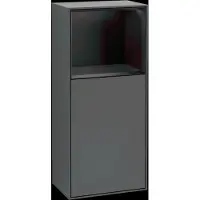 Villeroy & Boch V&B Seitenschrank Wandbeleuchtung Finion 41,8x93,6cm, l, Reg ob bla m, Anthrac. m