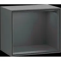 Villeroy & Boch V&B Regalmodul Wandbeleuchtung Finion 41,8x35,6x27cm, Reg md bl., Anthrac. m