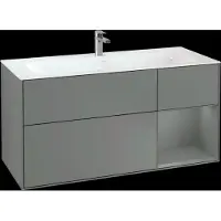 Villeroy & Boch V&B Waschtischunterschrank Wandbeleuchtung Finion 119,6x59,1cm, Rg r Ol m Lac, Oli. m Lac