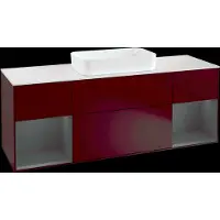 Villeroy & Boch V&B Waschtischunterschrank FINION 1600x603x501 Abdpl wh Reg anth ma/Peony