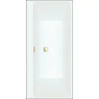 Villeroy & Boch UBA160COR2JV-RW Badewanne Collaro 2J 1600x750x470mm