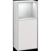 Villeroy & Boch V&B Seitenschrank Wandbeleuchtung Finion 41,8x93,6cm, re, Reg ob wh. m, wh. m Lac