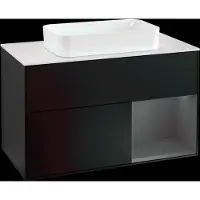 Villeroy & Boch V&B Waschtischunterschrank FINION 1000x603x501 Abdpl wh Reg anth ma/bl ma