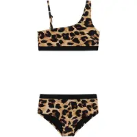 Protest Bikini Mädchen PRTPanter JR One Shoulder Fudgecamel-Größe 104