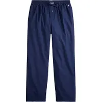 Ralph Lauren für Herren. 714899509051 Pyjamahose aus Baumwolle mit blauen Streifen (M), Heimtextilien