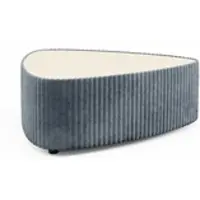 Masseno Polster-Couchtisch LINEO 89 cm Kaffetisch für Wohnzimmer Sofatisch Wohnzimmertisch Grau