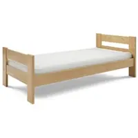 Masseno Kinderbett OSCARO 120x200 cm Einzelbett für Mädchen und Jungs, Kiefernholz