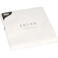 Papstar 20 X 20 Servietten, 3-lagig 1/4-Falz 40 cm x 40 cm weiss