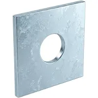 Industrial Quality Supplies DIN 436 Scheibe Standard/für Holzkonstruktionen Stahl 30mm galvanisch verzinkt 25 Stk