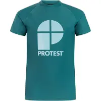 Protest Schwimmshirt Jungen PRTBERENTS JR Surf Kurzarm Dark Teal-Größe 176