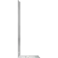 Kwb Edelstahl-Zimmermannswinkel, Länge 800mm, rostfreier Edelstahl, mit Anreisslöchern, flexibel