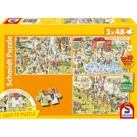 Adlibris Spiele 56582, 48 Stück(e), Zoo, 3 Jahr(e)