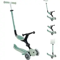 Globber GO UP Active Ecologic, Kinder, Dreiradroller, Unisex, 50 kg, 3 Rad/Räder, Polyurethan