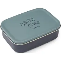 Liewood - Kid's Nina Stainless Steel Lunchbox - Essensaufbewahrung türkis