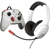 PDP 049-026-RWB, Gamepad, PC, Xbox One, Xbox Series S, Xbox Series X, D-Pad, Schaltfläche Teilen, Kabelgebunden, USB, USB Typ-C