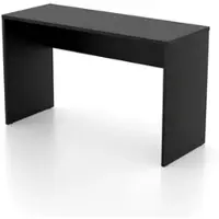 Masseno Schreibtisch AMATO 130x50x75 cm Bürotisch Computertisch, Schwarz