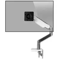 Humanscale M10 Monitor Tischhalterung Klemme, schräg, weiß (M10CMWBTB)