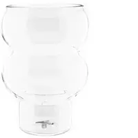Mulex Glas Two Bubble Cocktail- 500ml - Heißgetränke Kaffeeglas, Hitzebeständig Trinkglas