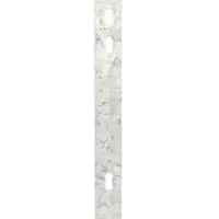 GAH Alberts Alberts 970642 Flacheisen, zur Befestigung von Doppelstab-Gittermatten an Zaunpfosten, feuerverzinkt, 2260 x 40 mm