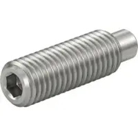 F. REYHER Nchfg. GmbH & Co. KG Gewindestift ISO 4028 Zapfen/Innensechskant M 6 x 45 45 H galvanisch verzinkt
