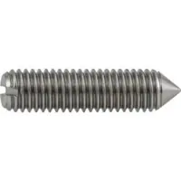 Reyher Gewindestift DIN 551 m.Kegelkuppe/Schlitz M 4 x 6 A 4