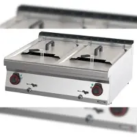 Casselin Elektrische Fritteuse zum Aufstellen 2 x 13 L 80 - Linie 700 C7FE13280