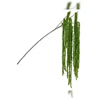 Décoris Kunst Zweig Fuchsschwanz Amaranth 5x15x80cm Kunstpflanze Amaranthpflanze Frühlingsdeko Osterdeko Sommerdeko Balkondeko Zimmerdeko Grün