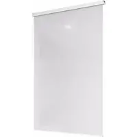 KS Handel 24 Halb-Kassetten Duschrollo Duschvorhang PEVA Uni Hellgrau 80x240 cm