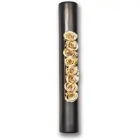 Flowerbox Infinity-Bloom Tube - anthrazit/champagne - 40x6,5 cm