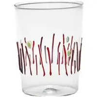 Zafferano 4er-Set Trinkgläser 4 Jahreszeiten aus Borosilikatglas, handgefertigte bunte Gläser für eine elegante und funktionale Tischdekoration
