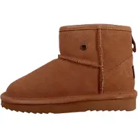 Warmbat Boots Wallaby Suede Plateau Damen Camel-Schuhgröße 40