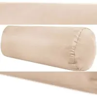 Bestlivings Nackenrolle Ellen 15x40 cm Sandgrau